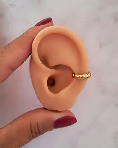 Earcuff Borla Ac. Dorado 