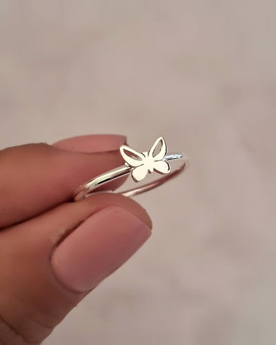 Anillo Monarch Ac. Blanco 