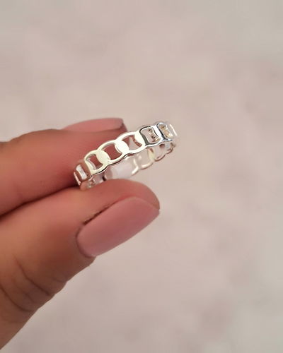 Anillo Grumet Ac. Blanco 
