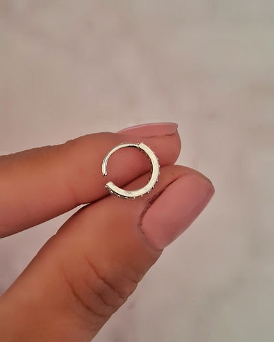 Aro Piercing Shine 0,8mm Ac. Quirúrgico 