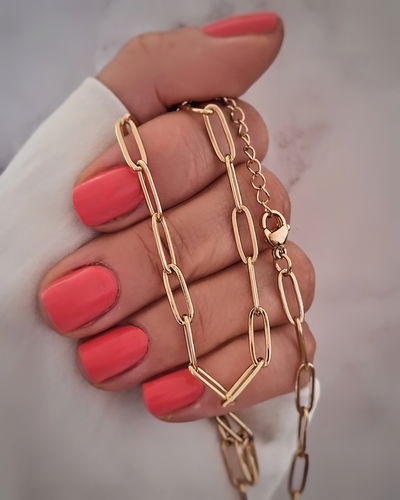 Collar Long 50-5cm Ac. Dorado 