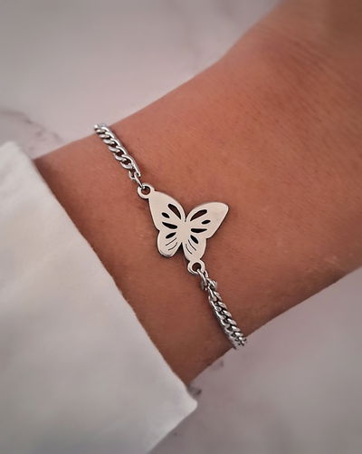Pulsera Butterfly 18-3cm Ac. Quirúrgico 