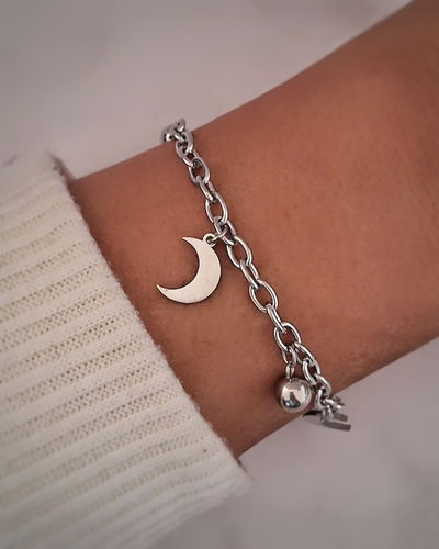 Pulsera Moon 18cm Ac. Quirúrgico 