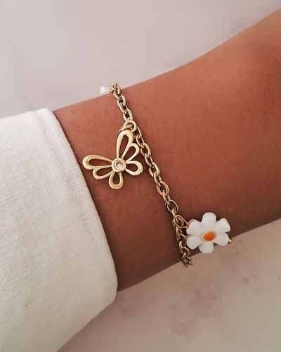 Pulsera Spring 18-3cm Ac. Dorado 