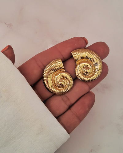 Aros Caracol Ac. Dorado 