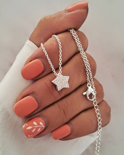 Collar Sirio 45-5cm Ac. Blanco 