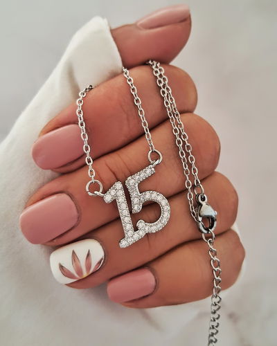 Collar Tiffany 15 años 45-5cm Ac. Quirúrgico 