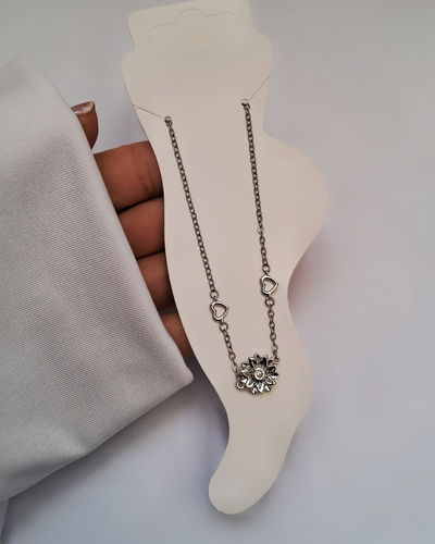 Tobillera Flor Love Ac. Quirúrgico 