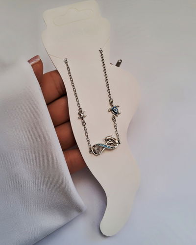 Tobillera Infinite Celeste Ac. Quirúrgico 