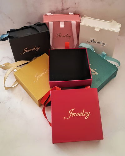 Caja Estuche de Regalo para Joyas 