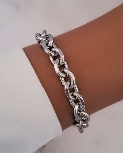 Pulsera Tiffany Gross 2.5 20cm Ac. Quirúrgico