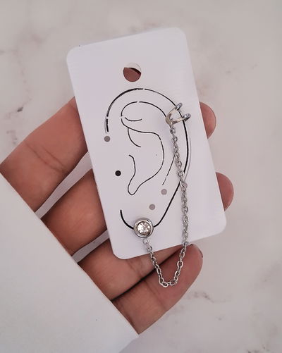 Aro Solitario Brillant Lines Ac. Quirúrgico 