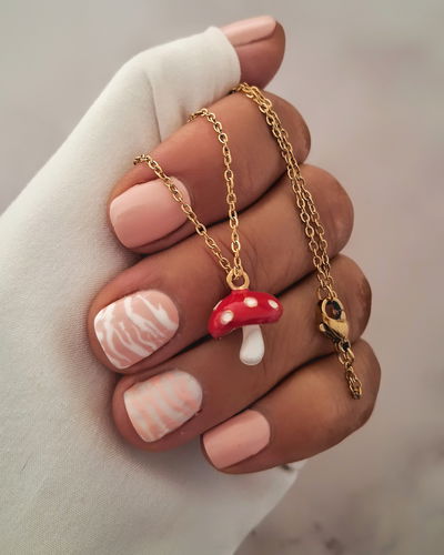 Collar Fungi 45cm Ac. Dorado 