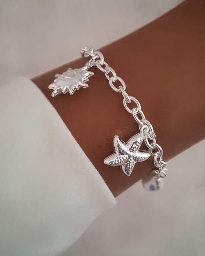 Pulsera Sireana 18-5cm Ac. Blanco 