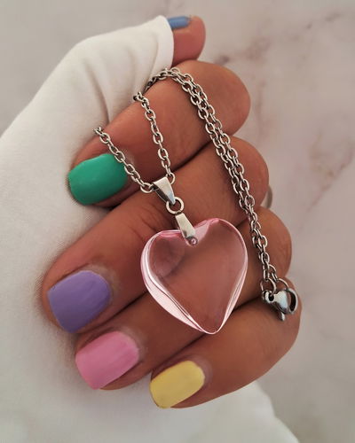 Collar Glyz Rosa 45cm Ac. Quirúrgico 