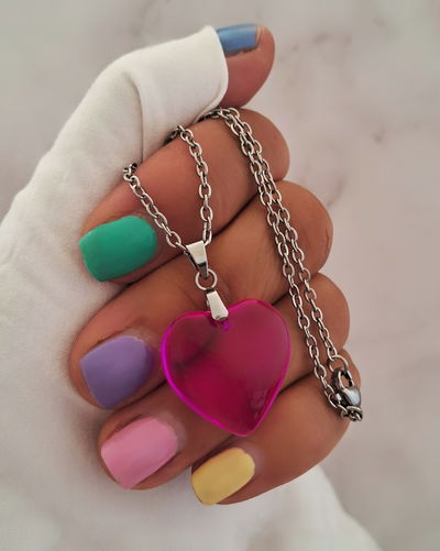 Collar Glyz Fucsia Ac. Quirúrgico