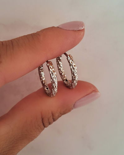 Argollas Labradas 1,5cm Ac. Quirúrgico 