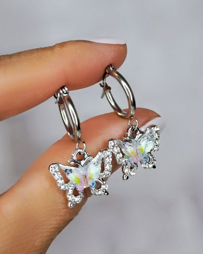Argollas Flyve Cristal Ac. Quirúrgico 