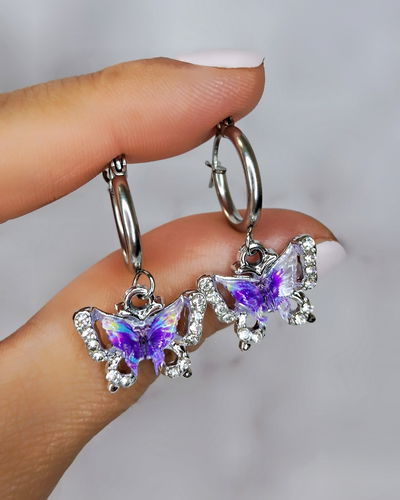 Argollas Flyve Violeta Ac. Quirúrgico 