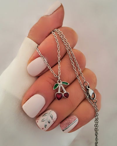 Collar Cherry Love 45cm Ac. Quirúrgico 