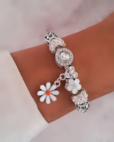 Pulsera Margot 18cm Ac. Blanco 
