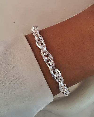 Pulsera Sarita 12 x 20cm Ac. Blanco 