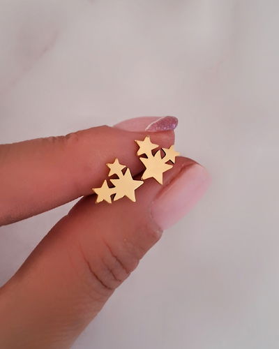 Aros Constelación Ac. Dorado 