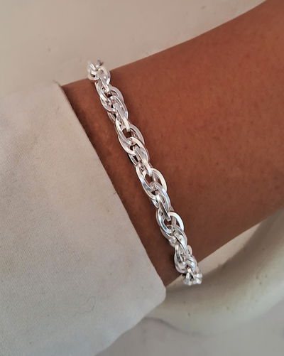Pulsera Sarita 10 x 20cm Ac. Blanco 