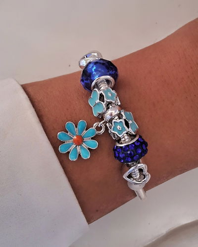 Pulsera Marga 18cm Ac. Blanco 