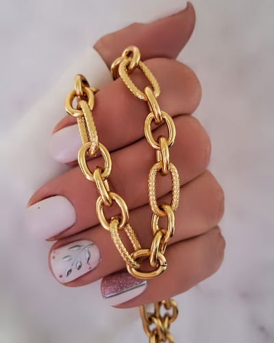Collar Brisa 40-5cm Ac. Dorado 