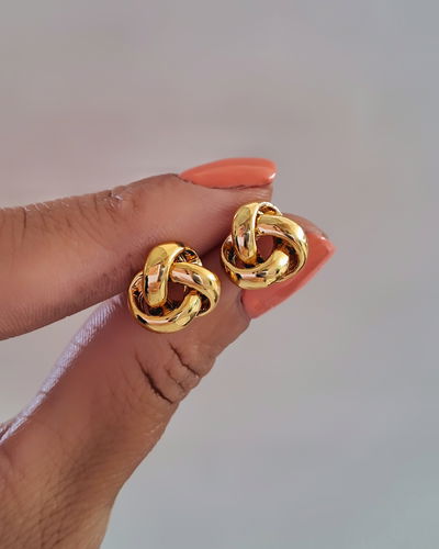 Aros Nude Ac. Dorado 