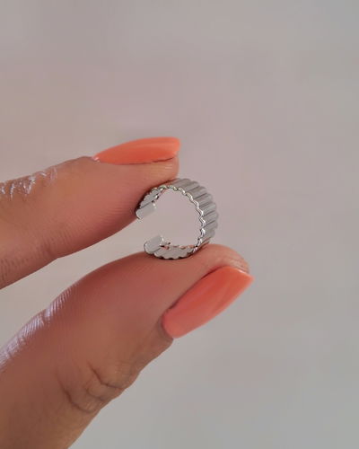 Earcuff Bars Ac. Quirúrgico 