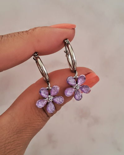 Argollas Fiore Violeta Ac. Quirúrgico 
