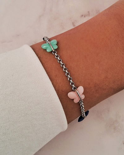 Pulsera Borboleta 19cm Ac. Quirúrgico 