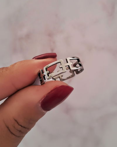 Anillo Big Chain Ac. Quirúrgico 