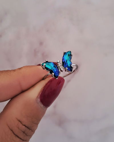 Anillo Gleam Azul Ac. Quirúrgico 