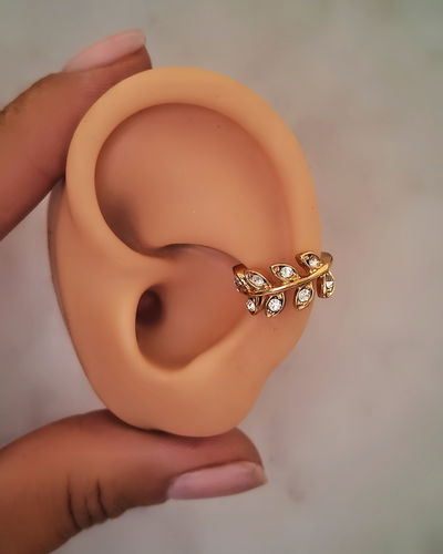 Earcuff Romanella Ac. Dorado 
