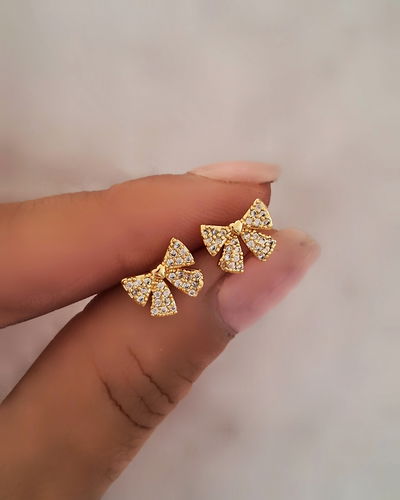 Aros Moño Shine Ac. Dorado 
