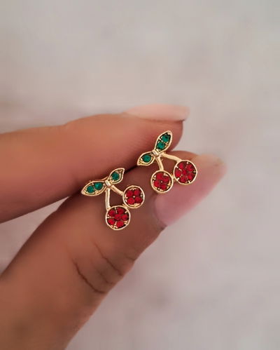 Aros Cherry Ac. Dorado 