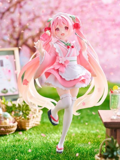 Vocaloid Sakura Miku (Japanese Cafe Ver.) Coreful Figure