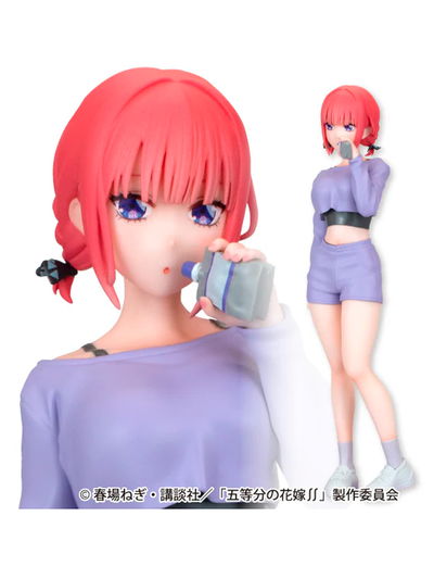 The Quintessential Quintuplets Nino Nakano Fascinity Figure Gym Date Ver