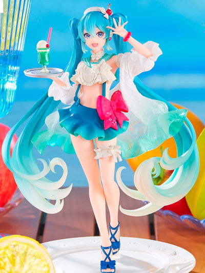 FuRyu Exceed Creative Figure - Hatsune Miku Sweet Sweets Series Melon Soda Float