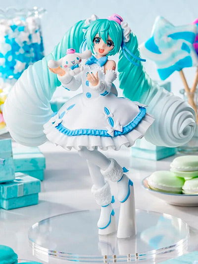 Hatsune Miku Series Luminasta Hatsune Miku Cinnamoroll White Dress Ver. SEGA
