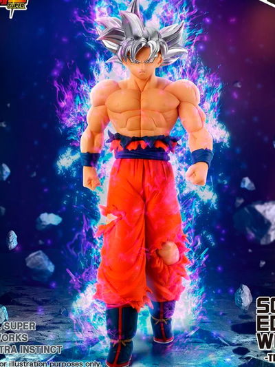 Dragon Ball Super Solid Edge Works Goku (Ultra Instinct)