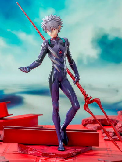 Rebuild of Evangelion Luminasta Kaworu Nagisa x Spear of Longinus Figura