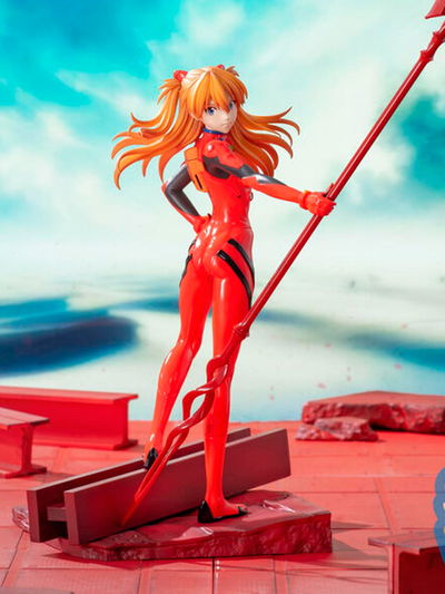 Rebuild of Evangelion Luminasta Asuka Shikinami Langley x Spear of Cassius Figura