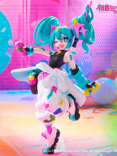 Vocaloid Trio-Try-iT Hatsune Miku (Paint Girl) Figura