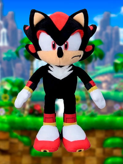 Peluche Shadow the Hedgehog Plush M Sonic the hedgehog Sega 25 cm