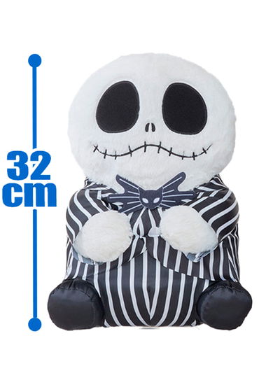 Jack Skellington Tim Burton's The Nightmare Before Christmas Plump Sitting Super BIG Plush