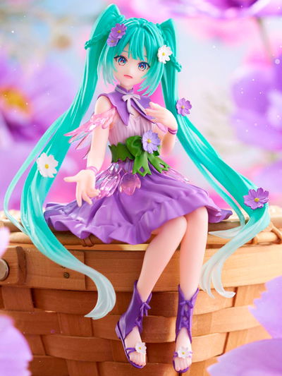 Hatsune Miku - Flower Fairy Noodle Stopper Figura (Purple Cosmos ver.) Hatsune Miku